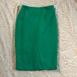 Kelly Green Pencil Skirt from The Limited * Sz 2